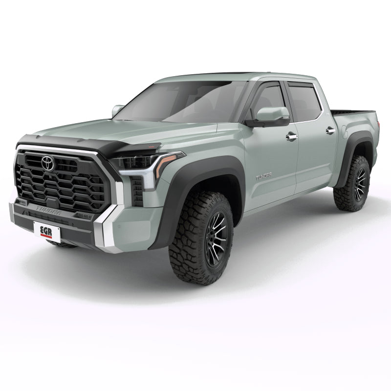 EGR 22-23 Toyota Tundra 4DR 66.7in Bed Rugged Look Fender Flares (Set of 4) - Smooth Matte Finish EGR 22-23 Toyota Tundra 4DR 66.7in Bed Rugged Look Fender Flares (Set of 4) - Smooth Matte Finish