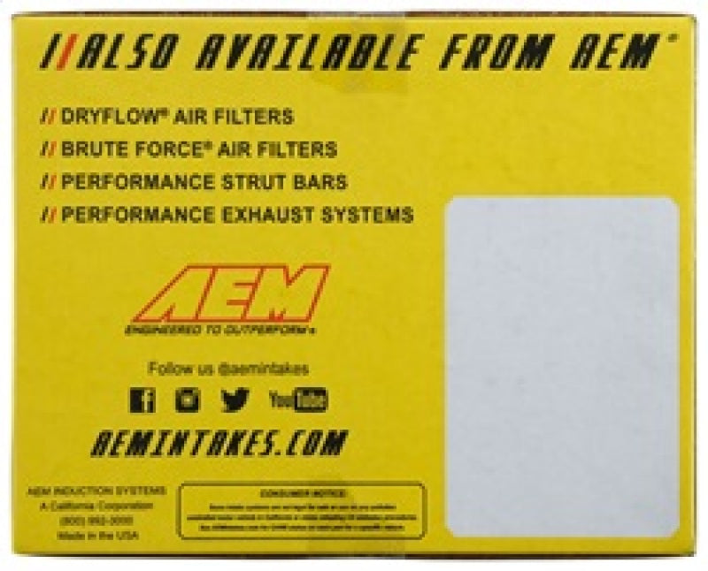AEM 02-06 RSX Type S Blue Cold Air Intake AEM 02-06 RSX Type S Blue Cold Air Intake