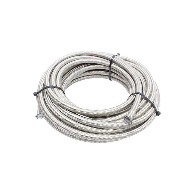 Snow 6AN Braided Stainless PTFE Hose - 30ft Snow 6AN Braided Stainless PTFE Hose - 30ft