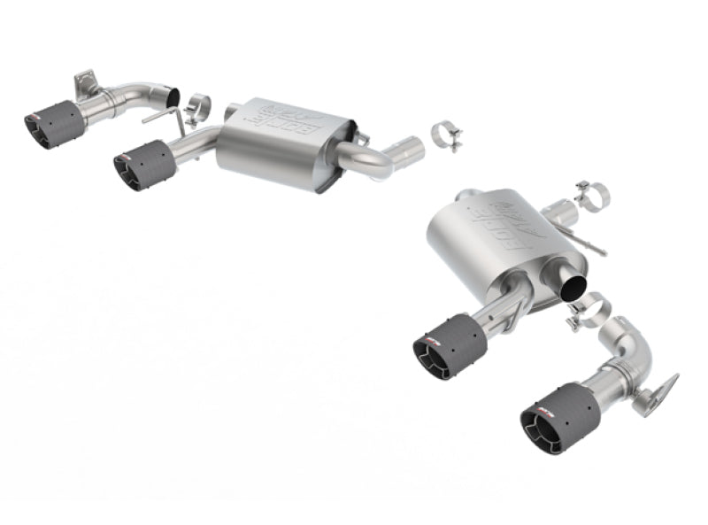 Borla 2016-2017 Chevy Camaro V8 SS AT/MT ATAK Rear Section Exhaust with Dual Mode Valves Borla 2016-2017 Chevy Camaro V8 SS AT/MT ATAK Rear Section Exhaust with Dual Mode Valves