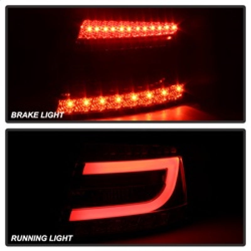 Spyder Audi A6 05-08 4Dr Sedan Only Light Bar LED Tail Lights Smke ALT-YD-AA605V2-LBLED-SM Spyder Audi A6 05-08 4Dr Sedan Only Light Bar LED Tail Lights Smke ALT-YD-AA605V2-LBLED-SM