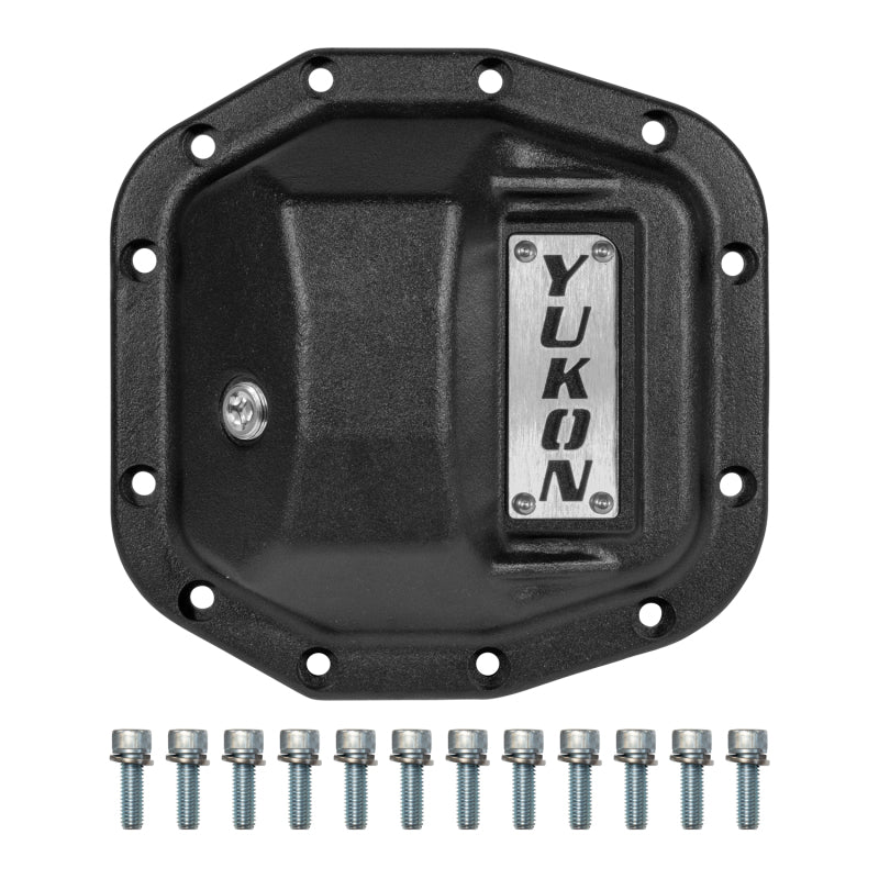 Yukon Hardcore Nodular Iron Cover for 2018 Jeep Wrangler JL Front Dana 30 Yukon Hardcore Nodular Iron Cover for 2018 Jeep Wrangler JL Front Dana 30