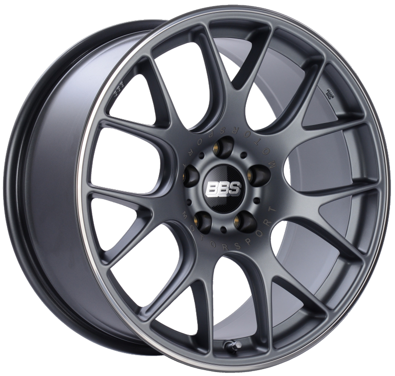 BBS CH-R 19x9.5 5x112 ET35 Satin Titanium Polished Rim Protector Wheel -82mm PFS/Clip Required BBS CH-R 19x9.5 5x112 ET35 Satin Titanium Polished Rim Protector Wheel -82mm PFS/Clip Required