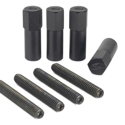 Ford Racing Valve Cover Hold Down Mini-Nuts - Black Crinkle