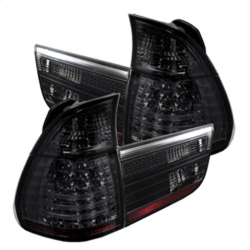 Spyder BMW E53 X5 00-06 4PCS LED Tail Lights Smoke ALT-YD-BE5300-LED-SM Spyder BMW E53 X5 00-06 4PCS LED Tail Lights Smoke ALT-YD-BE5300-LED-SM