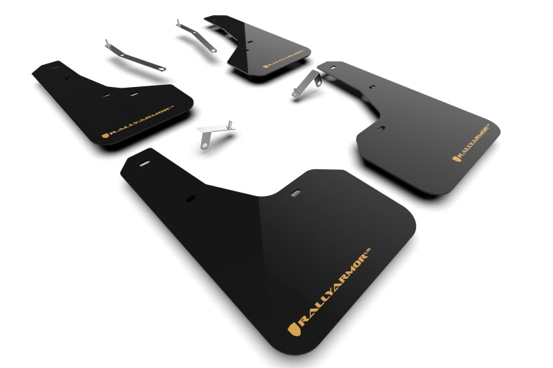 Rally Armor 22-24 Subaru Forester & Wilderness Black UR Mud Flap w/Wild Orange Logo Rally Armor 22-24 Subaru Forester & Wilderness Black UR Mud Flap w/Wild Orange Logo