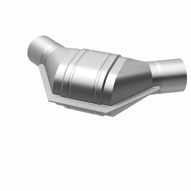 MagnaFlow Conv Universal 2.25 inch Angled O/O PC2 Front MagnaFlow Conv Universal 2.25 inch Angled O/O PC2 Front
