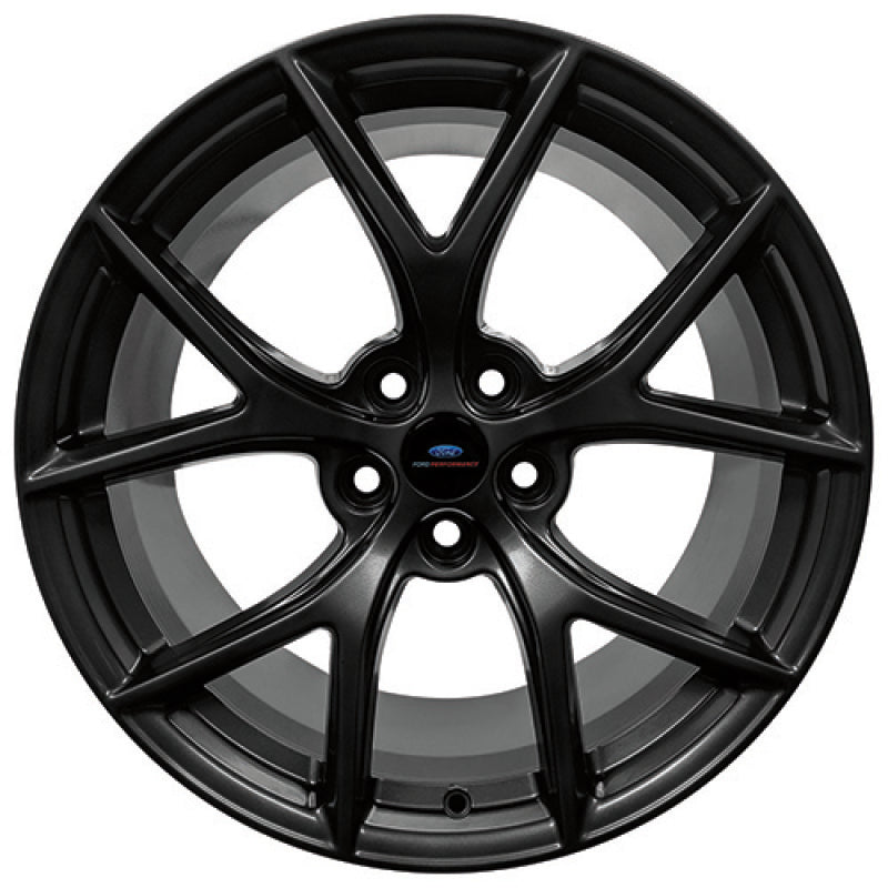 Ford Racing 15-19 Mustang GT HP 19x9.5 Front Matte Black Wheel Ford Racing 15-19 Mustang GT HP 19x9.5 Front Matte Black Wheel