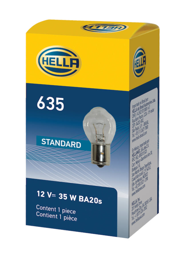 Hella Bulb 635 12V 35W Ba20S B11 F2 (MOQ 10) Hella Bulb 635 12V 35W Ba20S B11 F2 (MOQ 10)