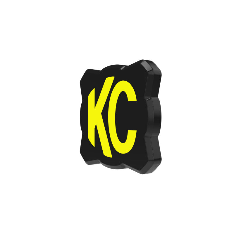 KC HiLiTES FLEX ERA 1 Single Light Cover ONLY (Black/Yellow KC Logo) KC HiLiTES FLEX ERA 1 Single Light Cover ONLY (Black/Yellow KC Logo)