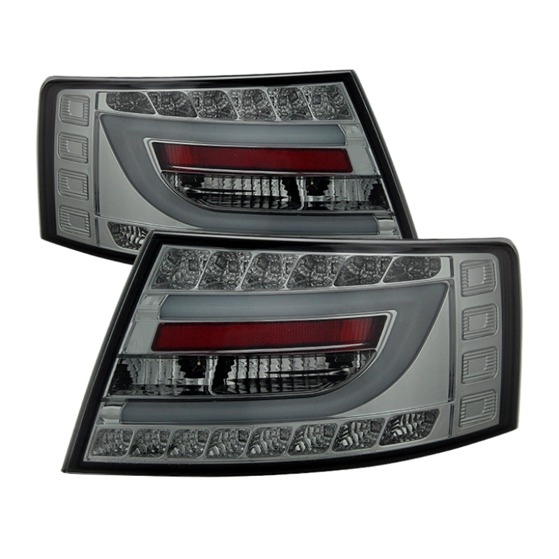 Spyder Audi A6 05-08 4Dr Sedan Only Light Bar LED Tail Lights Smke ALT-YD-AA605V2-LBLED-SM Spyder Audi A6 05-08 4Dr Sedan Only Light Bar LED Tail Lights Smke ALT-YD-AA605V2-LBLED-SM
