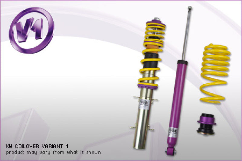 KW Coilover Kit V1 Audi A4 S4 (8D/B5 B5S) Sedan + Avant; Quattro incl. S4; all engines KW Coilover Kit V1 Audi A4 S4 (8D/B5 B5S) Sedan + Avant; Quattro incl. S4; all engines
