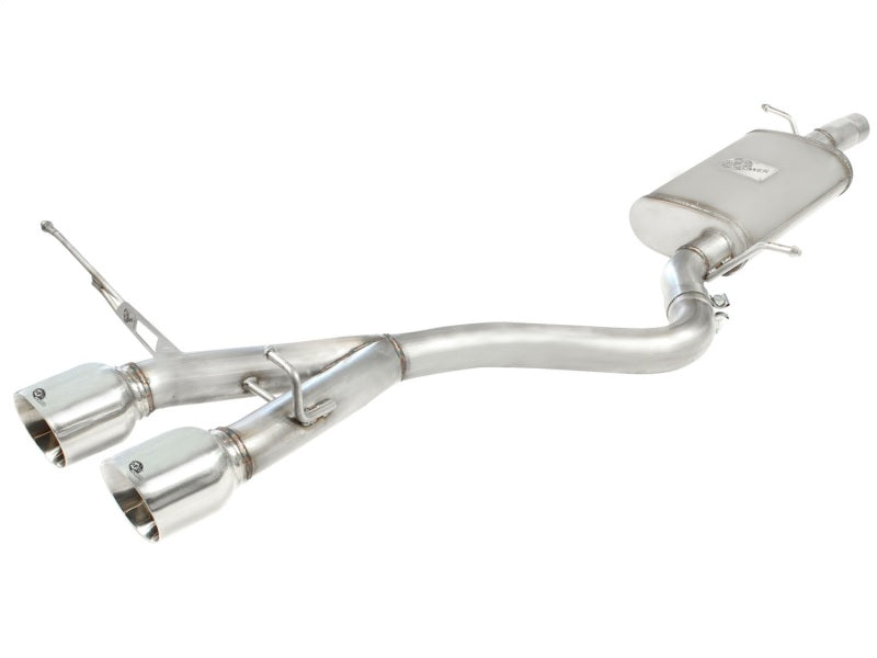 aFe MACHForce XP 2-1/2in SS-304 Cat-Back Exhausts w/ Polished Dual Tips 2008 VW Golf R32 V6-3.2L MKV aFe MACHForce XP 2-1/2in SS-304 Cat-Back Exhausts w/ Polished Dual Tips 2008 VW Golf R32 V6-3.2L MKV