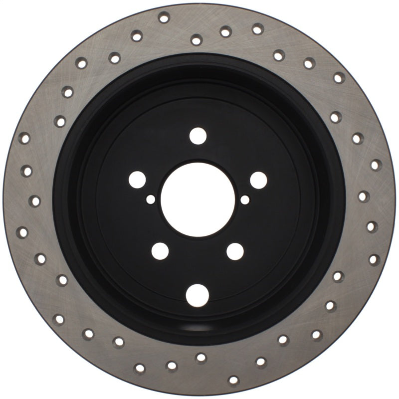 StopTech 08-10 WRX Drilled Left Rear Rotor StopTech 08-10 WRX Drilled Left Rear Rotor