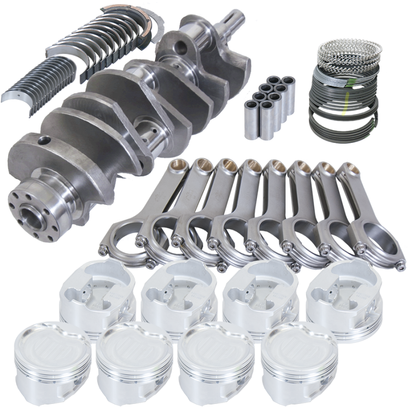 Eagle Ford 4.6L 2 Valve Heads Romeo Block Rotating Assembly Kit - 5.933in H-Beam +.020 Bore Eagle Ford 4.6L 2 Valve Heads Romeo Block Rotating Assembly Kit - 5.933in H-Beam +.020 Bore