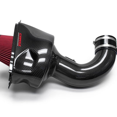 Corsa 14-19 Chevrolet Corvette C7 6.2L V8 Carbon Fiber Air Intake w/ DryTech Filter (Not Fit Z06ZR1)