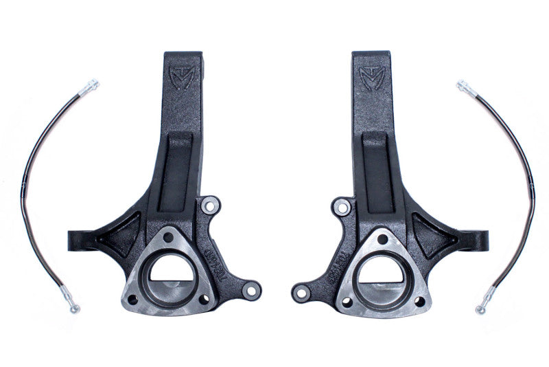 MaxTrac 02-18 Dodge RAM 1500 2WD 4.5in Front Lift Spindles w/Extended DOT Compliant Brake Lines MaxTrac 02-18 Dodge RAM 1500 2WD 4.5in Front Lift Spindles w/Extended DOT Compliant Brake Lines