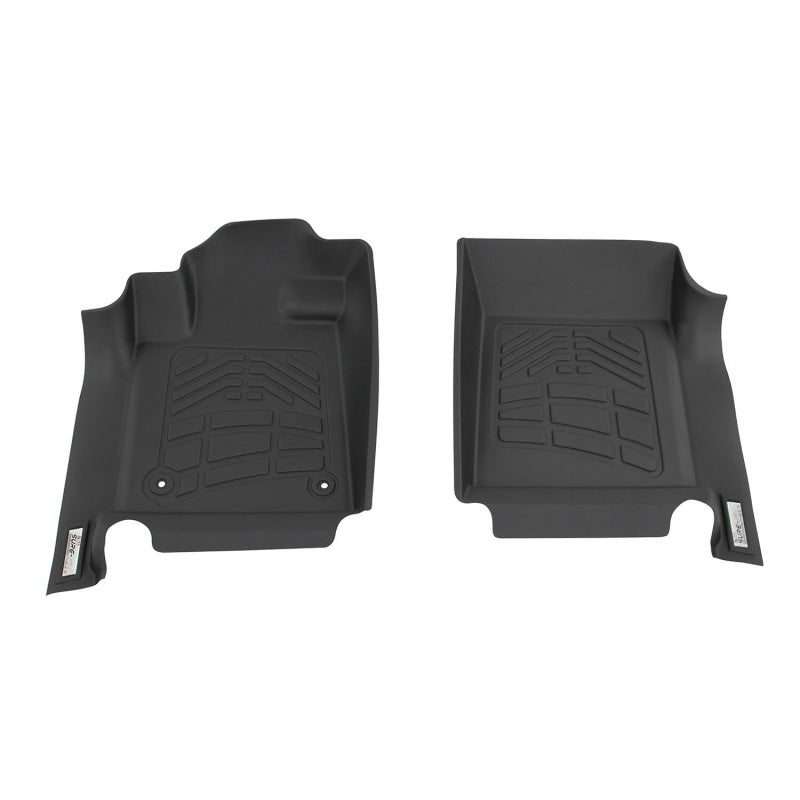 Westin 09-12 Ford F-150 Reg/SuprCab/SuprCrew (w/1 Ret Hook) Wade Sure-Fit Floor Liners Front - Blk Westin 09-12 Ford F-150 Reg/SuprCab/SuprCrew (w/1 Ret Hook) Wade Sure-Fit Floor Liners Front - Blk