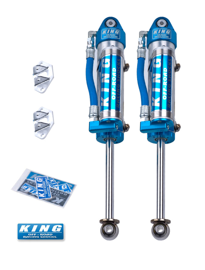 King Shocks 07-18 Jeep Wrangler JK Rear 2.5 Dia Piggy Hose Res Shocks 3-5in Lift (Pair) King Shocks 07-18 Jeep Wrangler JK Rear 2.5 Dia Piggy Hose Res Shocks 3-5in Lift (Pair)