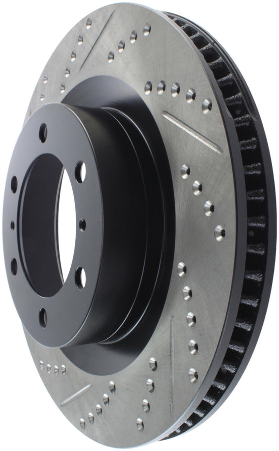 StopTech Slotted & Drilled Sport Brake Rotor StopTech Slotted & Drilled Sport Brake Rotor