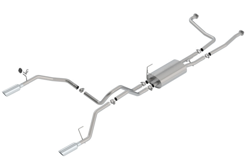 Borla 16-19 Nissan Titan 5.6L V8 2WD/4WD S-Type Catback Exhaust Borla 16-19 Nissan Titan 5.6L V8 2WD/4WD S-Type Catback Exhaust