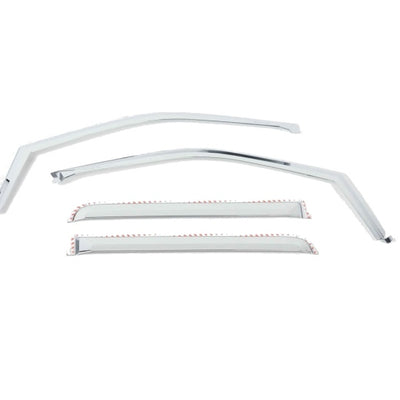 Putco 17-20 Ford SuperDuty - Crew Cab (Set of 4) Element Chrome Window Visors