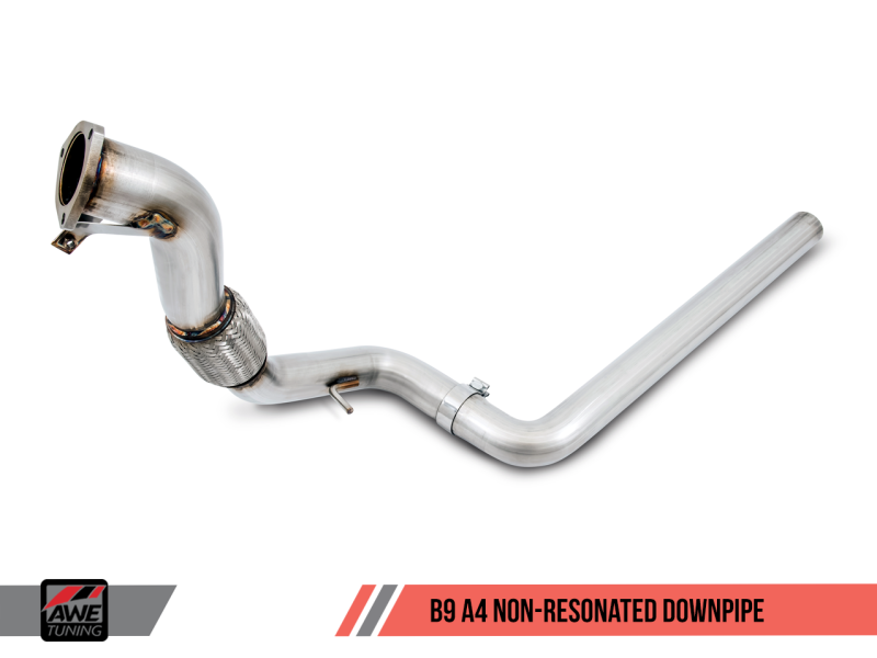 AWE Tuning Audi B9 A4 Touring Edition Exhaust Dual Outlet - Diamond Black Tips (Includes DP) AWE Tuning Audi B9 A4 Touring Edition Exhaust Dual Outlet - Diamond Black Tips (Includes DP)