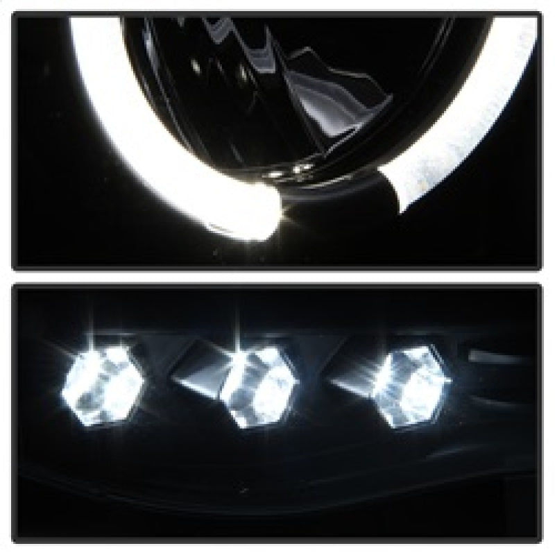 Spyder Dodge Ram 1500 02-05/Ram 2500 03-05 Projector Headlights LED Halo LED Blk PRO-YD-DR02-HL-BK Spyder Dodge Ram 1500 02-05/Ram 2500 03-05 Projector Headlights LED Halo LED Blk PRO-YD-DR02-HL-BK
