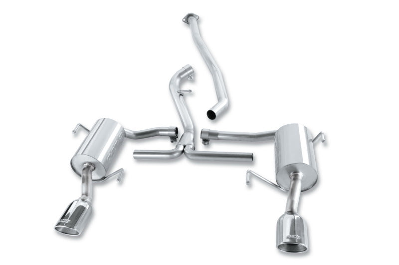 Borla 08-10 Subaru Impreza 2.5i Sedan 4DR SS Catback Exhaust Borla 08-10 Subaru Impreza 2.5i Sedan 4DR SS Catback Exhaust