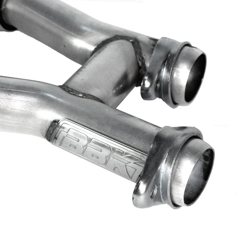 BBK 79-93 Mustang 5.0 Short Mid H Pipe With Catalytic Converters 2-1/2 For BBK Long Tube Headers BBK 79-93 Mustang 5.0 Short Mid H Pipe With Catalytic Converters 2-1/2 For BBK Long Tube Headers