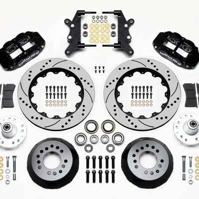 Wilwood Narrow Superlite 6R Front Hub Kit 14.00in Drilled 60-68 Ford / Mercury Full Size / Galaxie