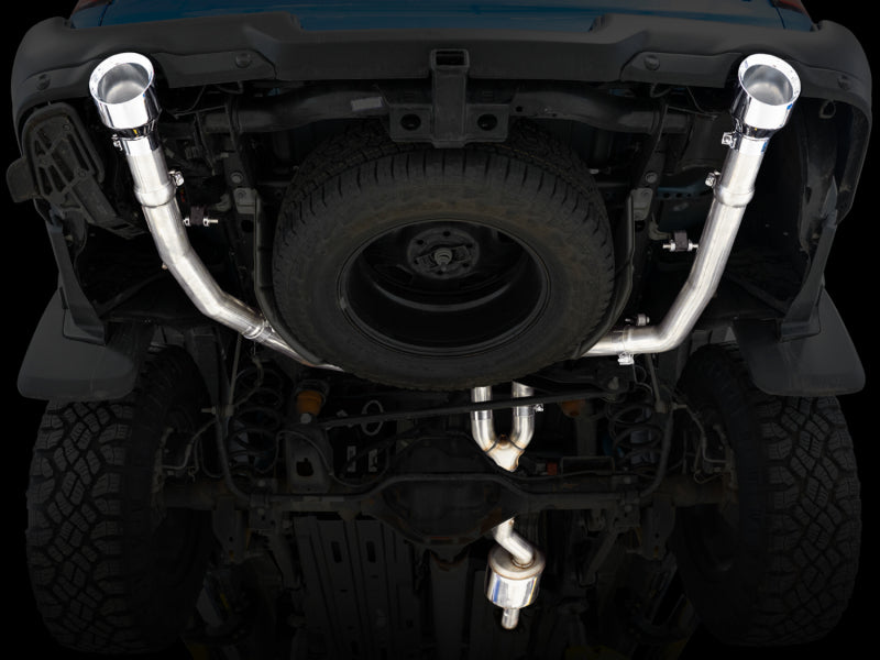 AWE Tuning 09-18 RAM 1500 5.7L (w/Cutouts) 0FG Dual Rear Exit Cat-Back Exhaust - Chrome Silver Tips AWE Tuning 09-18 RAM 1500 5.7L (w/Cutouts) 0FG Dual Rear Exit Cat-Back Exhaust - Chrome Silver Tips