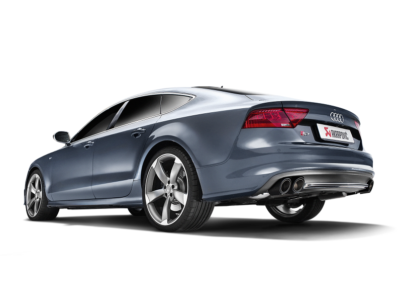 Akrapovic 13-17 Audi S6 Avant/Limousine (C7) Evolution Line Cat Back (Titanium) w/ Carbon Tips Akrapovic 13-17 Audi S6 Avant/Limousine (C7) Evolution Line Cat Back (Titanium) w/ Carbon Tips