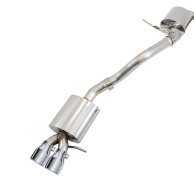 AWE Tuning 09-14 Volkswagen Jetta Mk6 1.4T Touring Edition Exhaust - Chrome Silver Tips