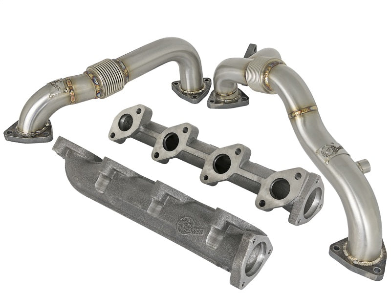aFe Twisted Steel Power Package Up-Pipes / Manifold 08-10 Ford Diesel Trucks V8 6.4L (td) aFe Twisted Steel Power Package Up-Pipes / Manifold 08-10 Ford Diesel Trucks V8 6.4L (td)