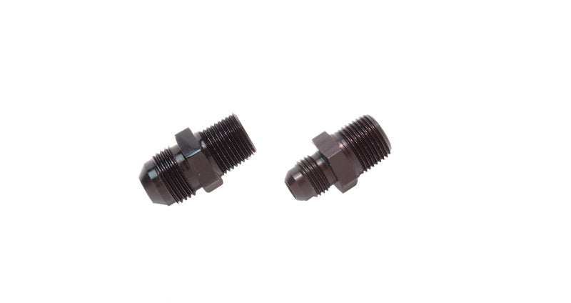 Aeromotive 3/8in NPT / AN-08 Male Flare Adapter fitting Aeromotive 3/8in NPT / AN-08 Male Flare Adapter fitting