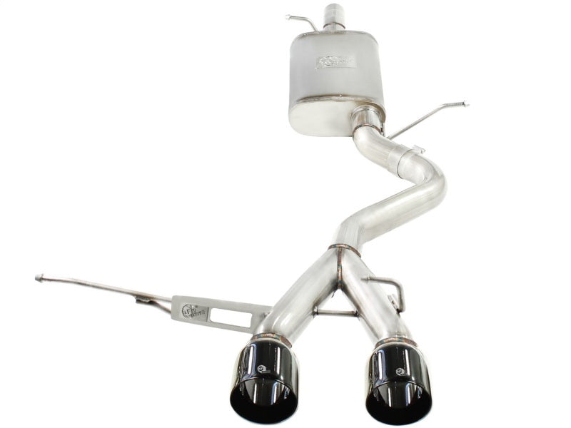 aFe MACHForce XP Exhaust 304SS Cat-Back w/ BlackTips 2008 VW Golf R32 V5 3.2L aFe MACHForce XP Exhaust 304SS Cat-Back w/ BlackTips 2008 VW Golf R32 V5 3.2L