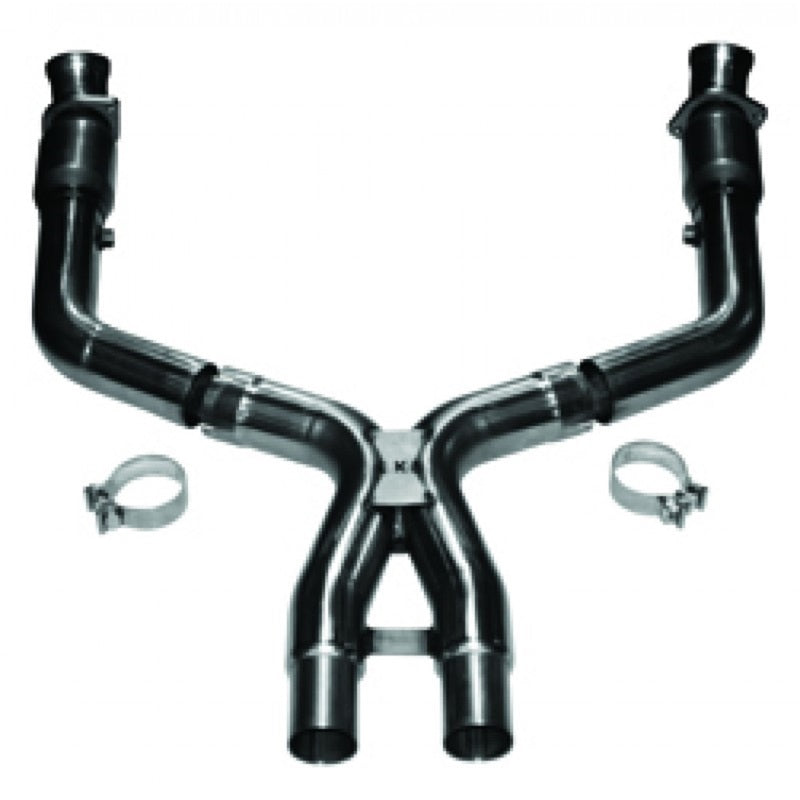 Kooks 11-14 Ford Mustang GT 5.0L 4V 3in x 2 3/4in OEM Cat X Pipe Kooks HDR Req Kooks 11-14 Ford Mustang GT 5.0L 4V 3in x 2 3/4in OEM Cat X Pipe Kooks HDR Req