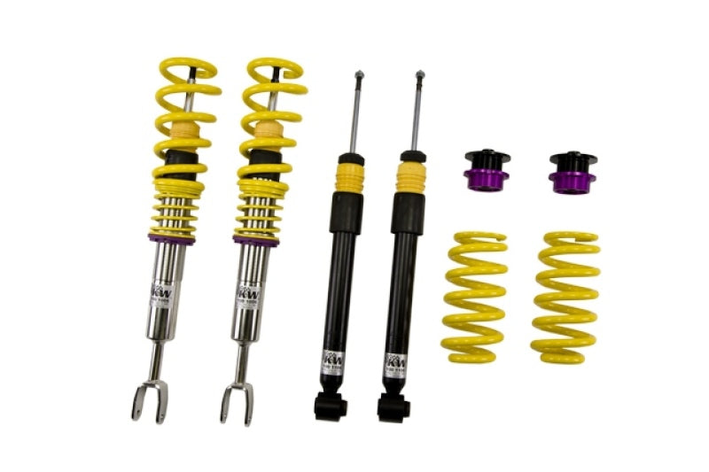 KW Coilover Kit V1 Audi A4 (8E/B6 8H QB6) Avant + Convertible; Quattro; all engines KW Coilover Kit V1 Audi A4 (8E/B6 8H QB6) Avant + Convertible; Quattro; all engines