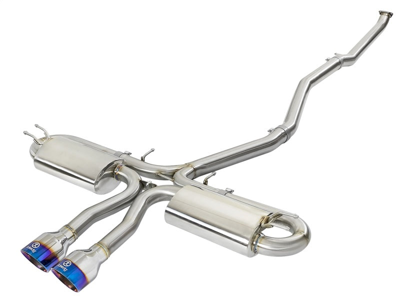 aFe Takeda 3in 304 SS Cat-Back Exhaust System w/ Blue Tips 2017+ Honda Civic Si 4Dr I4 1.5L (t) aFe Takeda 3in 304 SS Cat-Back Exhaust System w/ Blue Tips 2017+ Honda Civic Si 4Dr I4 1.5L (t)