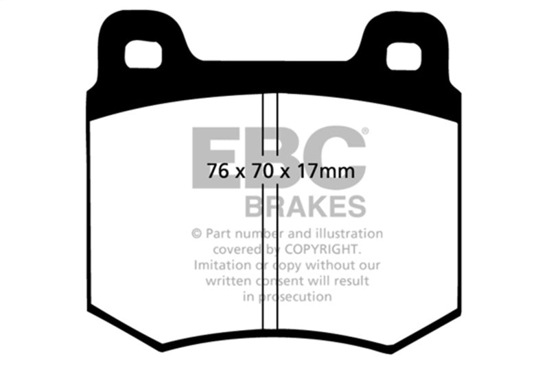 EBC 2019+ Ram Trucks 1500 (DT) Ultimax Front Brake Pads EBC 2019+ Ram Trucks 1500 (DT) Ultimax Front Brake Pads