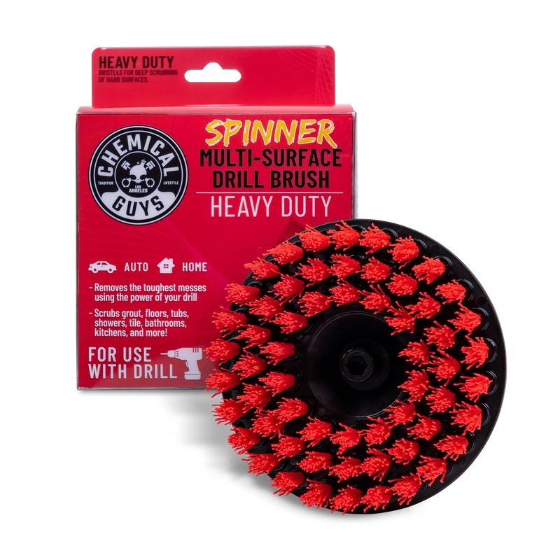 Chemical Guys Carpet Brush w/Drill Attachment - Heavy Duty Chemical Guys Carpet Brush w/Drill Attachment - Heavy Duty