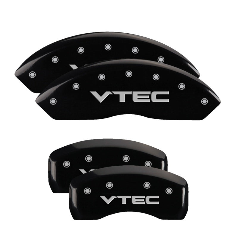 MGP 4 Caliper Covers Engraved Front & Rear Vtech Black finish silver ch MGP 4 Caliper Covers Engraved Front & Rear Vtech Black finish silver ch