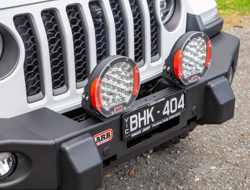 ARB 87-96 Jeep Wrangler YJ/ 97-06 Jeep Wrangler TJ Multi-fit Winch Bumper ARB 87-96 Jeep Wrangler YJ/ 97-06 Jeep Wrangler TJ Multi-fit Winch Bumper