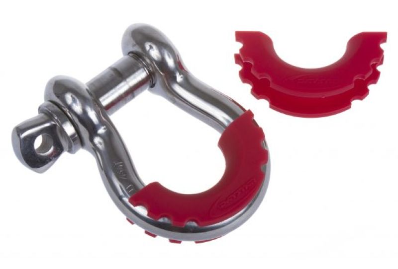 Daystar D-Ring Shackle Isolator Red Pair Daystar D-Ring Shackle Isolator Red Pair