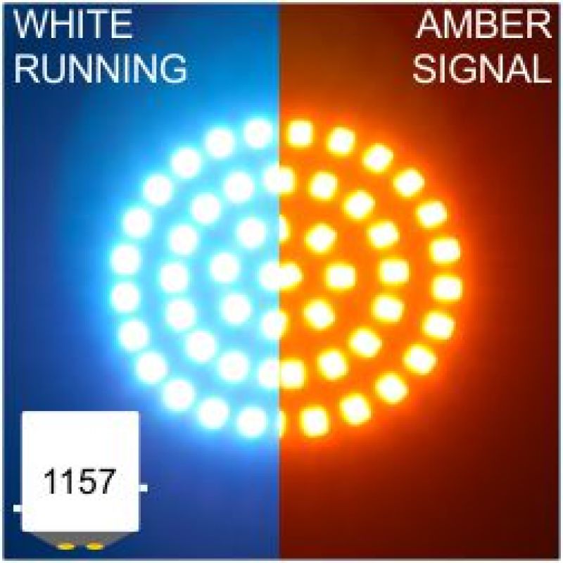 Letric Lighting Bullet Styl Insrt 1157 H/L Amb Letric Lighting Bullet Styl Insrt 1157 H/L Amb