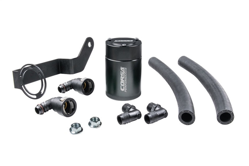 Corsa 15-23 Dodge Hellcat Challenger/Charger (6.2L) & 18-24 Trackhawk/Durango Catch Can Corsa 15-23 Dodge Hellcat Challenger/Charger (6.2L) & 18-24 Trackhawk/Durango Catch Can