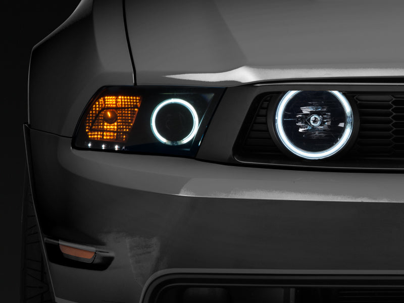 Raxiom 05-12 Ford Mustang GT LED Halo Fog Lights (Smoked) Raxiom 05-12 Ford Mustang GT LED Halo Fog Lights (Smoked)