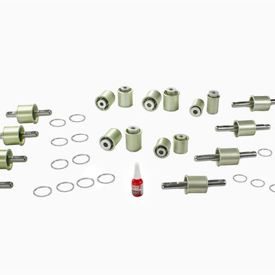 aFe Control PFADT Alum Frame Solid Spherical Control Arm Bearings Set; 06-13 Chevy Corvette C6 Z06