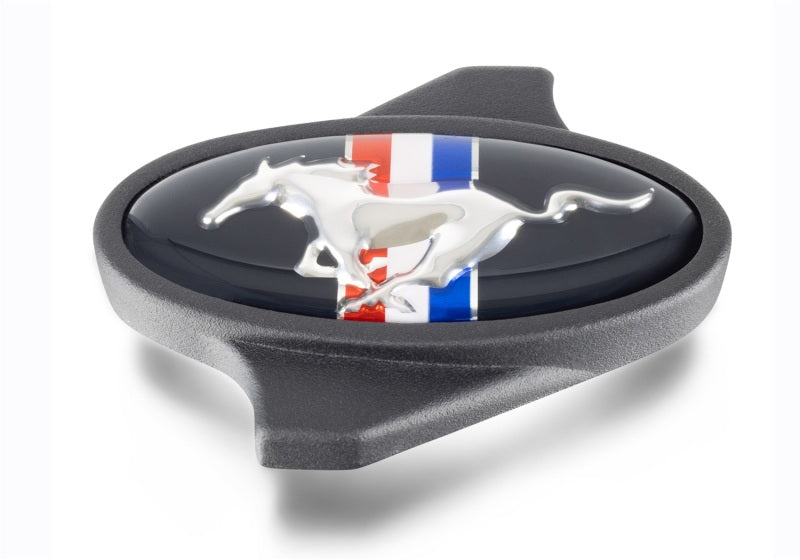 Ford Racing Black Finish Mustang Logo Air Cleaner Nut Ford Racing Black Finish Mustang Logo Air Cleaner Nut